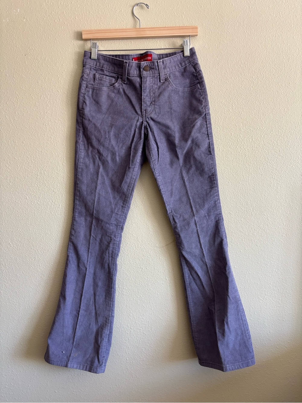 Levi's Women's Gray Corduroy Flare Jeans